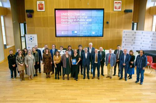 La Red de Cátedras UNESCO da la bienvenida a una nueva Cátedra sobre patrimonio cultural inmaterial en la gobernanza pública y global